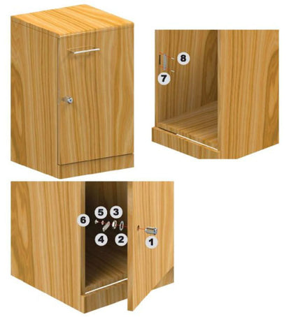 Khóa Camlock 30mm - Chìa Vi Tính