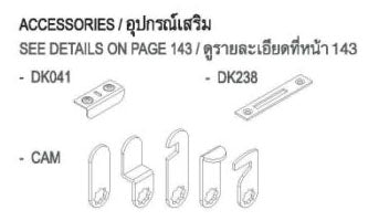 Khóa Camlock 30mm - Chìa Vi Tính