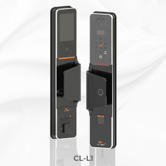 Khóa cửa điện tử CL-F1– tích hợp nhận diện khuôn mặt, vân tay, và tĩnh mạch tay, thiết kế tự động hoàn toàn
