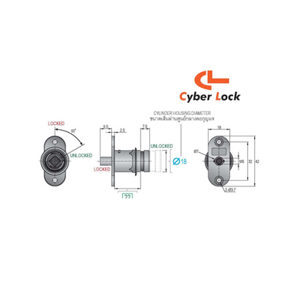 Khóa Nhấn Cửa Lùa