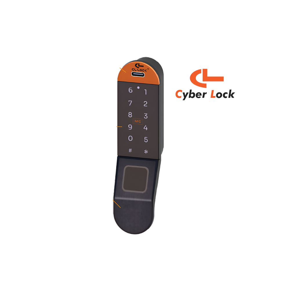 Khoá Mật Mã - Thẻ Từ - Vân Tay (Đứng)